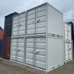 Contentor Marítimo 10 Pés Padrão (Novo Primeira Viagem) – Caixa 3 Metros Branco em Aço Corten