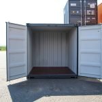 Contentor Marítimo 10 Pés ISO Standard – 3 Metros Aço Corten (Cinzento RAL 7024)