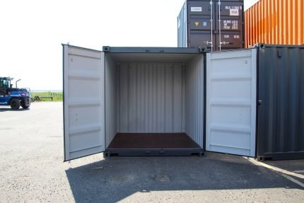 Contentor Marítimo 10 Pés ISO Standard – 3 Metros Aço Corten (Cinzento RAL 7024)