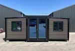 Tiny House XXL "Dallas De Luxe" 12 Metros – Chalé Dobrável 3 Quartos com Acabamentos Premium