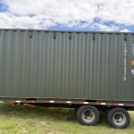 Contentor Marítimo 20 Pés Standard (Novo) – Verde Marinho (Aço Corten & Pavimento 27mm)