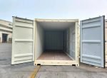 Contentor Marítimo 20 Pés Open Side – Branco (Novo Primeira Viagem - Abertura Lateral Total) - Image 3