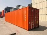 Container Marítimo 40 Pés High Cube – Laranja (Novo Prime Viagem - Altura Extra) - Image 2
