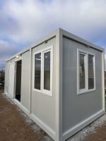 Módulo Pré-fabricado 14 m² (6x2,4m) com Zona Sanitária – Escritório Isolado e Dividido (Painéis 50mm) - Image 4