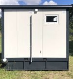 Contentor Sanitário 3x2m com Tanque de Efluentes – Entrada Dupla (WC + Duche) – Isolamento 80mm - Image 3