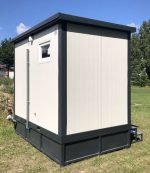 Contentor Sanitário 3x2m com Tanque de Efluentes – Entrada Dupla (WC + Duche) – Isolamento 80mm - Image 5