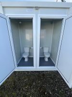 Módulo Sanitário Pré-fabricado Duplo (2 Casas de Banho Independentes) – WC Masculino/Feminino Isolado