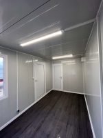 Módulo Pré-fabricado 14 m² (6x2,4m) com Zona Sanitária – Escritório Isolado e Dividido (Painéis 50mm) - Image 7