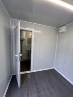 Módulo Pré-fabricado 14 m² (6x2,4m) com Zona Sanitária – Escritório Isolado e Dividido (Painéis 50mm) - Image 8