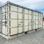 Contentor Marítimo 20 Pés Open Side (OS) – Acesso Lateral Total (Novo - Aço Corten)