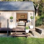 Casa modular moderna em madeira com terraço incluído