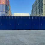 Contentor 40 Pés High Cube "Multibox" – 8 Compartimentos com Portas Pedonais (Self Storage)
