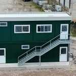 Monobloco Escritório Bipiso 60m² "Green Energy" – Projeto Incluído e Fotovoltaico 3kW (Isolamento 100mm)