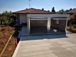 Garagem Pré-fabricada Dupla 6x6m Isolada – 2 Lugares de Estacionamento com Portões Basculantes Motorizados - Image 2