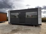 Pavilhão Modular Escritório 3x6m (18m²) – Vidrado com Porta de Vidro (Novo e Isolado) - Image 6