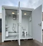 Contentor Sanitário Duplo 2,4x1,5m – Entradas Separadas (WC + Urinol) – Isolamento 100mm - Image 7