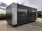 Pavilhão Modular Escritório 3x6m (18m²) – Vidrado com Porta de Vidro (Novo e Isolado) - Image 12