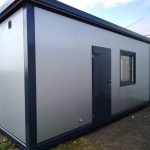 Container Escritório Monobloco 18m² (6x3m) com Casa de Banho – Isolamento Premium 100mm (Uso 4 Estações)