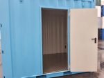 Contentor Oficina 10 Pés – Caixa de Armazém Blindada com Porta Lateral - Image 7