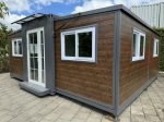 Tiny House "Complete Deluxe" 36m² – Mini Casa Expansível com 2 Quartos e Cozinha em L