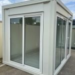 Módulo Pré-fabricado 7m² (3x2,4m) – Escritório EnvIdraçado Isolado (Painéis Sandwich 40mm)