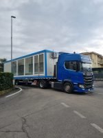 Monobloco Escritório de Vendas "Glass" 12x2,5m – Vidraça Panorâmica e Isolamento 100mm (Climatizado) - Image 3