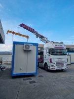 Monobloco Escritório de Vendas "Glass" 12x2,5m – Vidraça Panorâmica e Isolamento 100mm (Climatizado) - Image 4