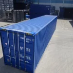 Contentor Marítimo 40 Pés High Cube (HC) – Novo Primeira Viagem (Altura Extra 2,89m)