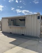 Contentor de 20 Pés Equipado "Snack Bar" – Cozinha Completa (Frigoríficos, Exaustor, Fritadeira)