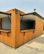 Bar Container & Quiosque de Snacks de 40 Pés – Instalação Street Food & Escritório (Revestimento Design & Isolado) - Image 4